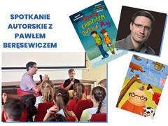 Spotkanie z pisarzem Pawłem Beręsewiczem (1)